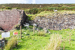 
A panorama of the Upcast Shaft site, September 2016