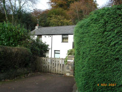 
'Machine Cottage', Henllys, the site of the weighbridge, November 2007
