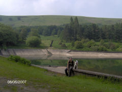 
Blaen Bran reservoirs, Upper Cwmbran, June 2007