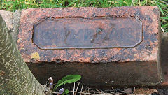 
'Cwmbran' probably from the 'Sketch' brickworks