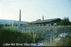 
Little Mill Brickworks in 1983, © Coflein