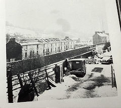 
Pontnewynydd, Railway Parade, the site of the canal basin and tramroad terminus, © Photo courtesy of the 'Abersychan Old Photos' group