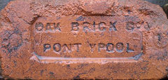 
'Oak Brick Co Pontypool', type 5 from the Oak brickworks © Richard paterson