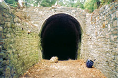 
Tramway tunnel portal, Pontypool, September 2005