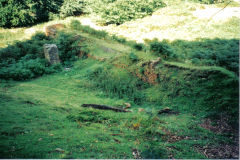 
Rifle range markers hut, Cwm Lickey, September 2005
