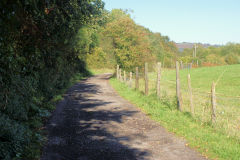 
Trackbed looking towards Hafodyrynys, October 2010