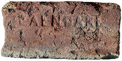 
A 'Blaendare' brick from Blaendare Brickworks