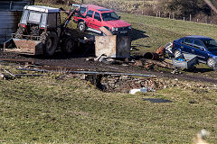 
Blaendare Ironworks site, February 2015