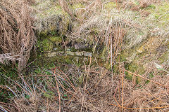 
Air shaft to the side of the tramway, Cwm Lickey Colliery, February 2015