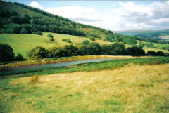 
Cwm Lickey pond, or middle reservoir, September 2005