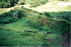 
Rifle range markers hut, Cwm Lickey, September 2005