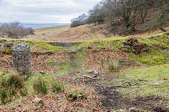 
Rifle range markers hut, Cwm Lickey, February 2015