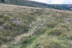 
The higher scouring reservoir and its leats, August 2017