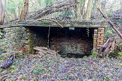 
Mynydd Maen Colliery engine house, Old Furnace, January 2018