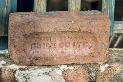 
'Pontypool Brick Co Ltd' type 2 from Blaendare Brickworks