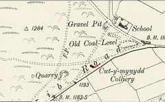 
Cwt-y-mynydd Colliery, 1901, © Crown Copyright reserved