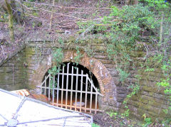 
Eastern Valleys Black Vein Colliery, Plas-y-coed drainage level exterior, May 2010