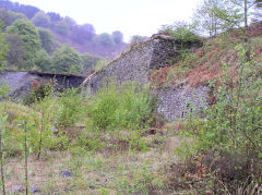 
Blaenserchan Colliery retaining wall, February 2010
