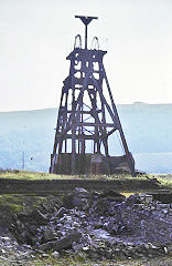 
Llanerch Colliery, Cwm-nant-ddu, 1973,  © Photo by Richard Morgan, courtesy of Steve Thomas
