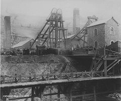 
Llanerch Colliery, Cwm-nant-ddu, c1895, © Photo courtesy of Clive Davies