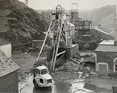 
Upcast Shaft at Blaenserchan Colliery, March to May 1988, © Photo courtesy of Anthony Boucher