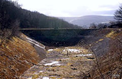 
Nant-y-Maelor reservoir, March 2010