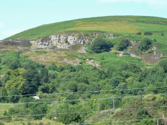 
British Quarry from Lasgarn, November 2011