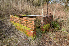 
A brick box near Elizabeth Row, British Village, Abersychan, February 2014