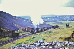 
'Llewellyn' at the Lower Navigation Colliery site, Talywain Railway, August 1973, © Photo by Richard Morgan, courtesy of Steve Thomas