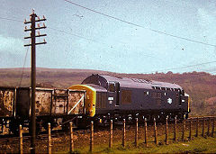 
Exchange sidings and BR '6878', Talywain Railway, 1973, © Photo Photo courtesy of Richard Morgan, courtesy of Steve Thomas