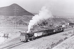 
Exchange sidings and 'Islwyn', Talywain Railway, 15 March 1972, © Photo courtesy of Cliff Shepherd