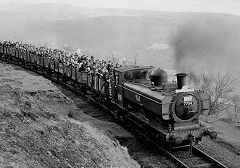 
'7754' near Rhiw Frank, Talywain Railway, March 1970, © Photo courtesy of 'Random Railways'