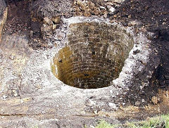 
Cinder Pit ventilation shafts, Blaenavon, c2005, © Photo courtesy of unknown source