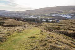 
Hill Pit incline, Blaenavon, January 2014