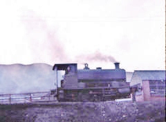 
'No 6 Toto' at Blaenavon engine shed, April 1967