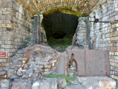 
Blaenavon Ironworks furnace No 4, May 2012