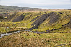 
New Pit tips, Blaenavon, January 2014