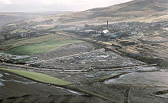 
Forgeside Ironworks from the air c1960, © Photo courtesy of unknown source