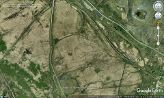 
Milfraen Colliery railway aerial view, © Photo courtesy of Google Earth