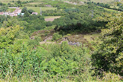 
Along the route of the LNWR Blaenavon to Brynmawr line, July 2020