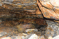 
Ironstone level on Pen-fford-goch