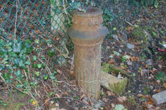 
Gas lamp or stench pipe base near 'Glenside', October 2009