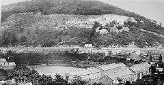 
Jamesville quarry and incline, Cwmcarn, c1915, © Photo courtesy of the 'Monmouthshire Memories' group.