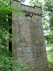 
Gelli-unig Quarry, sub-station, Pont-y-waun, June 2012