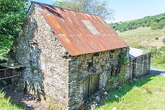 
Gwrhyd Longhouse barn, May 2016