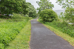 
The MTAR trackbed towards Brynmawr, May 2019