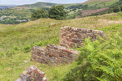 
Unidentified foundations, East Blaina Red Ash Colliery, June 2014