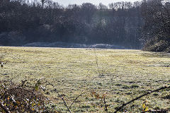 
The site of Tir Filkins Colliery, January 2020