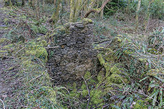 
The ruins of Tyle Crwth, Ynysddu, February 2019