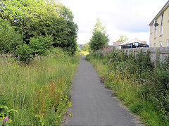 
Site of LNWR Station, Argoed, July 2010